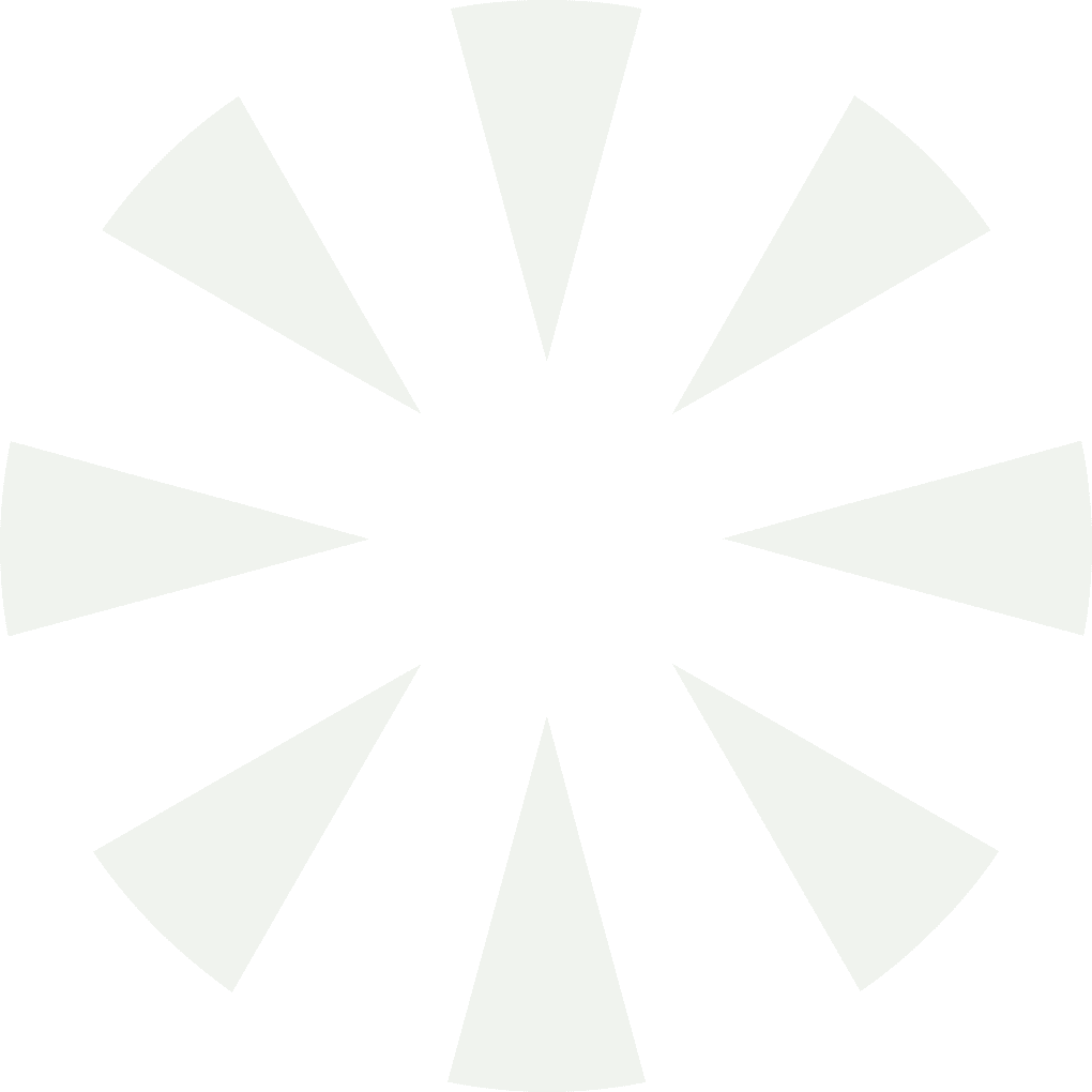 Black and white radial spinning loading icon.